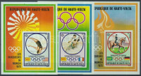 1972 Olimpiai aranyérmesek vágott blokksor Mi 6-8