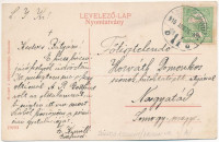 1910 Boldogasszony, Fertőboldogasszony, Frauenkirchen; Gnadenkirche, Strasse / Kegytemplom, utca. Horváth J. kiadása / church and street (EK)