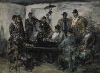Náray Aurél (1883-1948): Mulatozók