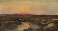 K. Spányi Béla (1852-1914): Naplemente