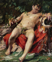 Víg Bertalan (1890-1946): Pihenő alak