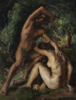 Herman Lipót (1884-1972): Ádám és Éva, 1930