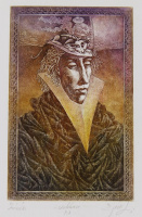 Egresi Zsuzsa (1954): Színész, cinkkarc, PA, szig, 15,3 x 9,8 cm