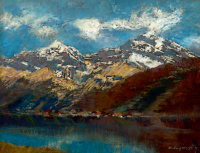 Mednyánszky László (1852 - 1919): Tengerszem a Tátrában