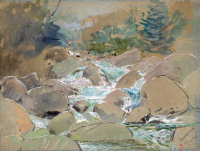 Mednyánszky László (1852 - 1919): Tarpatak (Tátrai patak)