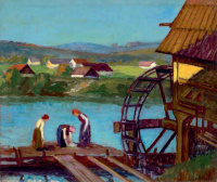 Balla Béla (1882 - 1965): Vízimalom