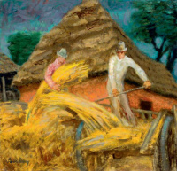 Berény Róbert (1887 - 1953): Begyűjtés
