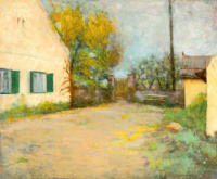 Szablya-Frischauf Ferenc (1867 - 1962): Ábrahámhegyi házam, 1950-es évek
