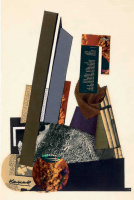 Kassák Lajos (1887 - 1967): Kompozíció, 1965