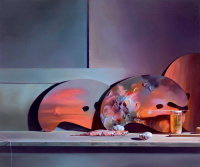Sándorfi István (1948 - 2007): Palettes Flacon at Puisson, 1987