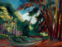 Kernstok Károly (1873 - 1940): Berlini park, 1922