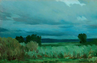 Vaszary János (1867 - 1939): Különleges fényviszonyok a Balatonnál, 1903-1905 között