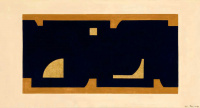 Barcsay Jenő (1900 - 1988): Konstruktív táj (Szentendrei emlék), 1976