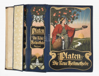 Platen, M[oritz]: Die neue Heilmethode Lehrbuch der naturgemäßen Lebensweise, der Gesundheitspflege und der arzneilosen Heilweise ein Haus und Familienschatz für gesunde und kranke. Ügynöki bemutatópéldány! Berlin - Leipzig - Wien -