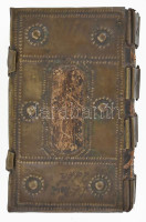 Evangelicky Funebrál [...] (Szlovák nyelvű imakönyv). Pest, 1832, J. M. Trattner, 490+(10) p. Korabeli rézlemezzel borított, kapcsos bőrkötésben, kissé viseltes állapotban, helyenként foltos lapokkal, az elülső borítón pontsoros