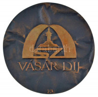 Lapis András (1942-) 1978. 'Szegedi Ipari Vásár 1978 / Vásár díj' kétoldalas, öntött bronz plakett (~105-106mm) T:AU,XF