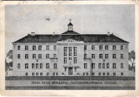 1938 Pécel, Jézus Szíve Népleányai lelkigyakorlatos háza (kopott sarkak / worn corners)