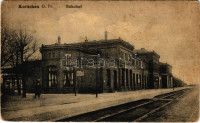 Korsze, Korschen; Bahnhof / railway station (EM)