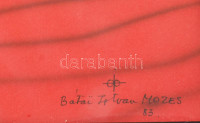 Bátai István Mózes (?-): Buborékok (Cím nélkül), 1983. Vegyes technika, kollázs, papír, jelezve jobbra lent, üvegezett fakeretben, 50×65 cm