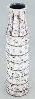 Hódmezővásárhely fehérmázas váza. Kis kopással, m: 34,5 cm