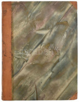 1913 Der lose Vogel. Eine Monatschrift. Hrsg.: Franz Blei. No 1-12. Közte egy dupla (8-9), és egy hármas számmal (10-12.) Leipzig, Verlag K. Wolff. Német nyelven. Félbőr-kötésben, kissé kopott borítóval.