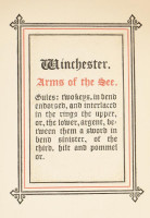 Albert H. Warren: Arms of the episcopates of Great Britain and Ireland emblazoned and ornamented by - -. Introductory notice of the Episcopates of Great Britain and Ireland. With heraldic notes by the Rev. J. Woodward. London, 1868, Albert H.