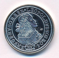 DN 'Magyarok Kincstára - I. Lipót 15 krajcár 1661' ezüstözött rézötvözet utánveret tanúsítvánnyal, kapszulában (30mm) T:PP kis patina