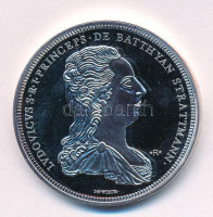 DN 'Magyarok Kincstára - Batthyány féltallér, 1788' ezüstözött rézötvözet utánveret, kapszulában, tanúsítvánnyal (38mm) T:PP
