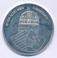 DN 'Nemzetünk nagyjai - Gróf Batthyány Lajos' Ag emlékérem tanúsítvánnyal (10,37g/0.999/35mm) T:PP patina