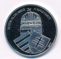 DN 'Nemzetünk nagyjai - Deák Ferenc' jelzett Ag emlékérem kapszulában, tanúsítvánnyal (15g/0.333/35mm) T:PP