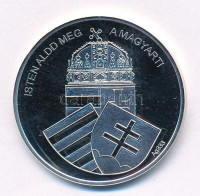 DN 'Nemzetünk nagyjai - Zrínyi Ilona' jelzett Ag emlékérem kapszulában, tanúsítvánnyal (15g/0.333/35mm) T:PP