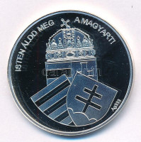 DN 'Nemzetünk nagyjai - Semmelweis Ignác' jelzett Ag emlékérem kapszulában, tanúsítvánnyal (15g/0.333/35mm) T:PP