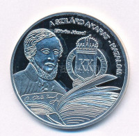 DN 'Nemzetünk nagyjai - Eötvös József' jelzett Ag emlékérem kapszulában, tanúsítvánnyal (15g/0.333/35mm) T:PP