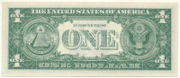 Amerikai Egyesült Államok 1961-1962. (1957A) 1$ 'Silver Certificate - kisméretű', kék pecsét, 'Elizabeth Rudel Smith - C. Douglas Dillon', 'P 69311319 A' T:UNCUSA 1961-1962. (1957A) 1 Dollar 'Silver Certificate - Small size', blue seal,