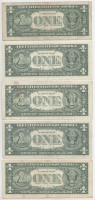 Amerikai Egyesült Államok 1963-2013. 1$ (10x), mind zöld pecséttel T:F közte szép papír isUSA 1963-2013. 1 Dollar (10x), all with green seal C:F with nice paper