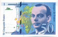 Franciaország 1994. 50Fr T:UNCFrance 1994. 50 Francs C:UNCKrause P#157Aa