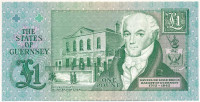 Guernsey DN (1980-1989) 1P 'Brown' T:UNC Guernsey ND (1980-1989) 1 Pound 'Brown' C:UNC Krause P#48b