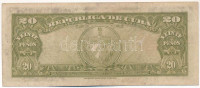 Kuba 1958. 20P T:F foltCuba 1958. 20 Pesos C:F spotKrause P#80b