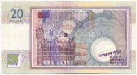 Skócia / Clydesdale Bank 1999. 20P 'Glasgow 1999' T:XFScotland / Clydesdale Bank 1999. 20 Pounds 'Glasgow 1999' C:XFKrause P# 229