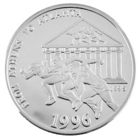 Afganisztán 1996. 500A Ag 'Atlantai Nyári Olimpia 1996' T:PPAfghanistan 1996. 500 Afghanis Ag 'Summer Olympics - Atlanta 1996' C:PPKrause KM#1023