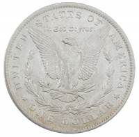 Amerikai Egyesült Államok 1885O 1$ Ag 'Morgan' T:AU apró karcUSA 1885O 1 Dollar 'Morgan' Dollar Ag C:AU small scratchKrause KM#110