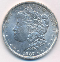 Amerikai Egyesült Államok 1887. 1$ Ag 'Morgan' T:AUUSA 1887. 1 Dollar Ag 'Morgan' C:AUKrause KM#110