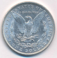 Amerikai Egyesült Államok 1887. 1$ Ag 'Morgan' T:AUUSA 1887. 1 Dollar Ag 'Morgan' C:AUKrause KM#110