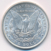 Amerikai Egyesült Államok 1889. 1$ Ag 'Morgan' T:AUUSA 1889. 1 Dollar 'Morgan' Dollar Ag C:AUKrause KM#110