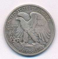 Amerikai Egyesült Államok 1936. 1/2$ Ag 'Walking Liberty' T:XFUnited States of America 1936. 1/2$ Ag 'Walking Liberty' C:XFKrause KM#142