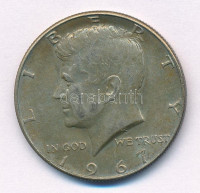 Amerikai Egyesült Államok 1967. 1/2$ Ag 'Kennedy' T:XF patina USA 1967. 1/2 Dollar Ag 'Kennedy' C:XF patina Krause KM#202a