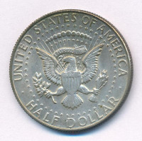 Amerikai Egyesült Államok 1967. 1/2$ Ag 'Kennedy' T:XF patina USA 1967. 1/2 Dollar Ag 'Kennedy' C:XF patina Krause KM#202a