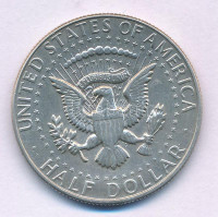 Amerikai Egyesült Államok 1968D 1/2$ Ag 'Kennedy' T:AU USA 1968D 1/2 Dollar Ag 'Kennedy' C:AU Krause KM#202a