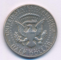 Amerikai Egyesült Államok 1968D 1/2$ Ag 'Kennedy' T:AU USA 1968D 1/2 Dollar Ag 'Kennedy' C:AU Krause KM#202a