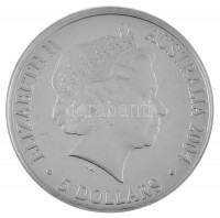 Ausztrália 2004. 5D Ag 'Sydney-től Athénig a 2004-es Olimpia' T:PPAustralia 2004. 5 Dollars Ag 'Sydney to Athens - Olympics 2004' C:PPKrause KM#727